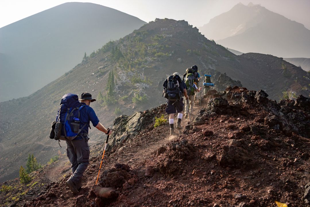 Mountain trekking in Tanzania